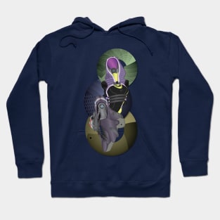 The Quarian and The Geth Hoodie